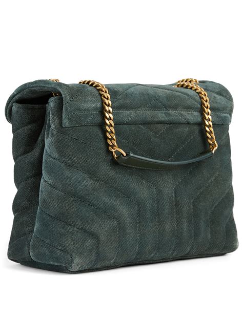 ysl loulou monogram shoulder bag|YSL small loulou suede.